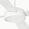Ventilador de techo Faro Hydra L Blanco Blanco Luz LED 133 cm