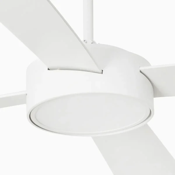 Ventilador de techo Faro Hydra L Blanco Blanco Luz LED 133 cm