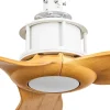 Ventilador de techo Faro Just Fan M Blanco Arce Sin Luz 128 cm