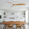 Ventilador de techo Faro Just Fan M Blanco Arce Sin Luz 128 cm