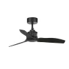 Ventilador de techo Faro Just Fan S Negro Negro Sin Luz 81 cm