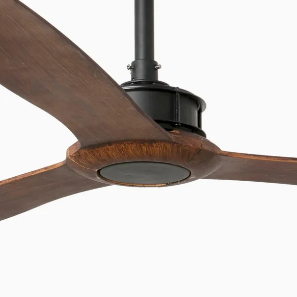 Ventilador de techo Faro Just Fan XL Negro Nogal Sin Luz 178 cm