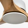 Ventilador de techo Faro Kauai XXL Blanco Pino Sin Luz 233 cm