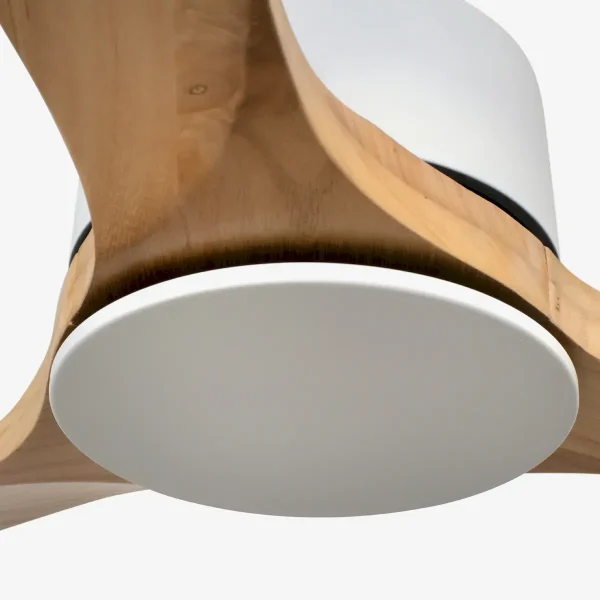 Ventilador de techo Faro Kauai XXL Blanco Pino Sin Luz 233 cm