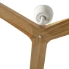 Ventilador de techo Faro Klim L Blanco Pino Sin Luz 150 cm