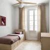 Ventilador de techo Faro Klim M Blanco Pino Con Luz 125 cm