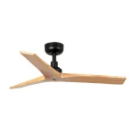 Ventilador de techo Faro Klim S Negro Pino Sin Luz 92,5 cm