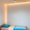 Ventilador de techo Faro Lantau L Niquel satinado Pino Luz LED 132 cm