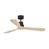 Ventilador de techo Faro Lantau L Marron Pino Sin Luz 132 cm