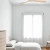 Ventilador de techo Faro Lantau L Niquel satinado Pino Sin Luz 132 cm