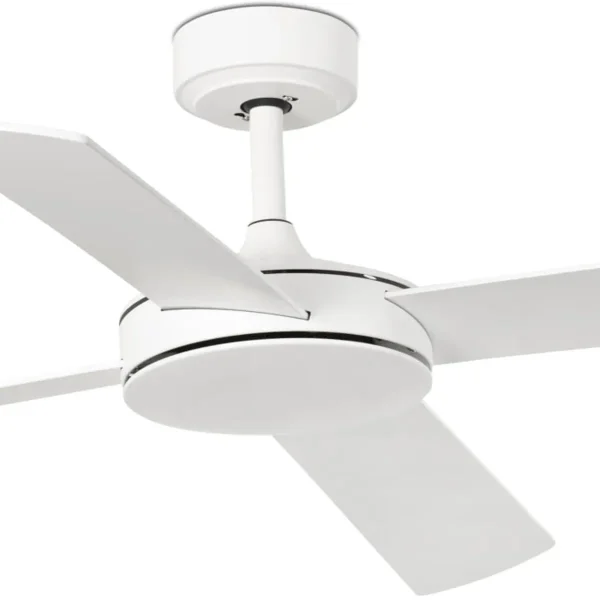 Ventilador Faro Mallorca L Blanco blanco o roble Sin Luz 132 cm
