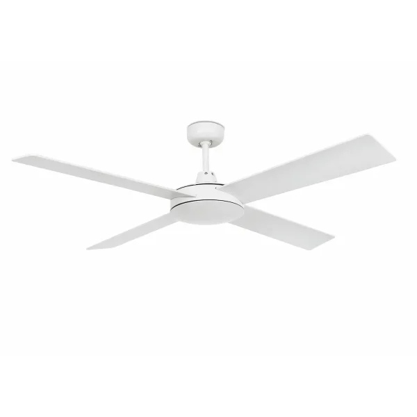 Ventilador Faro Mallorca L Blanco blanco o roble Sin Luz 132 cm