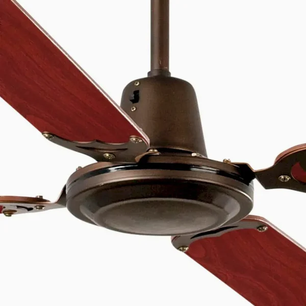 Ventilador de techo Faro Malvinas L Marron Marron Sin Luz 140 cm