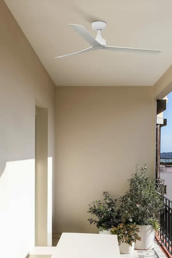 Ventilador de techo Faro Marine M Blanco Blanco Sin Luz 125 cm