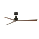 Ventilador de techo Faro Marine M Marron Nogal Sin Luz 125 cm