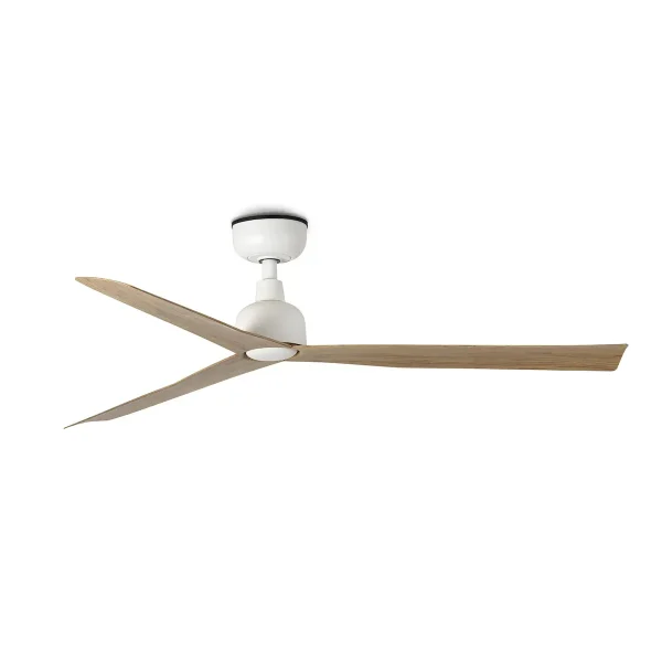 Ventilador de techo Faro Marine M Blanco Roble Sin Luz 125 cm
