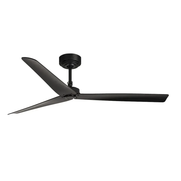 ventilador-techo-faro-milos-l-sin-luz-motor-dc-3-aspas-34100 Ventilador de techo Faro Milos L Negro Negro Sin Luz 132 cm