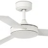Ventilador Faro Mini Mallorca S Blanco blanco o roble Sin Luz 106 cm