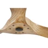 Ventilador de techo Faro Morea L Marron oscuro Arce Sin Luz 152 cm