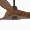 Ventilador de techo Faro Morea L Marron oscuro Nogal Sin Luz 152 cm