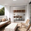 Ventilador de techo Faro Outwood L Blanco Blanco Con Luz 150 cm