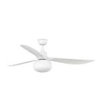 Ventilador de techo Faro Outwood L Blanco Blanco Con Luz 150 cm
