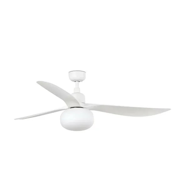 Ventilador de techo Faro Outwood L Blanco Blanco Con Luz 150 cm