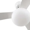 Ventilador de techo Faro Outwood L Blanco Blanco Con Luz 150 cm