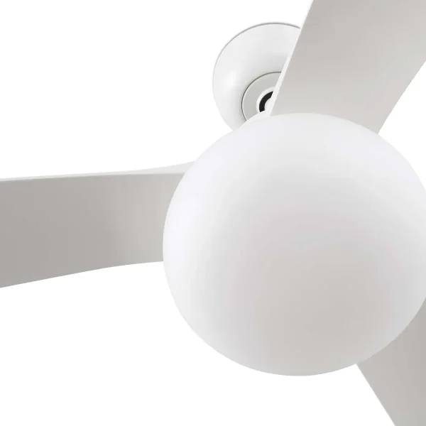 Ventilador de techo Faro Outwood L Blanco Blanco Con Luz 150 cm