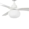 Ventilador de techo Faro Outwood L Blanco Blanco Con Luz 150 cm