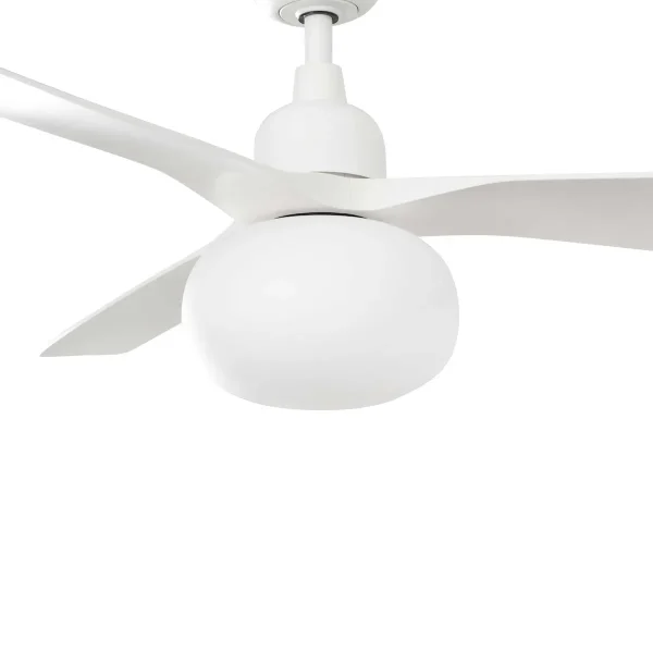 Ventilador de techo Faro Outwood L Blanco Blanco Con Luz 150 cm