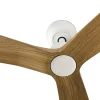 Ventilador de techo Faro Outwood L Blanco Roble Sin Luz 150 cm