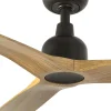 Ventilador de techo Faro Outwood L Marron Roble Sin Luz 150 cm