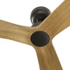 Ventilador de techo Faro Outwood L Marron Roble Sin Luz 150 cm