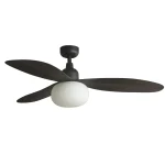 Ventilador de techo Faro Palma M Marron Marron oscuro Con Luz 129 cm