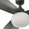 Ventilador de techo Faro Palma M Marron Marron oscuro Con Luz 129 cm