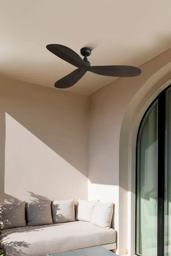 Ventilador de techo Faro Palma M Marron Marron oscuro Sin Luz 129 cm