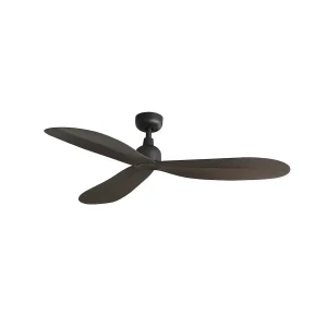 Ventilador de techo Faro Palma M Marron Marron oscuro Sin Luz 129 cm