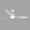 Ventilador de techo Faro Polaris L Blanco Blanco Luz LED 132 cm