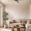 Ventilador Faro Polea L Marron oscuro nogal o marron oscuro Sin Luz 132 cm
