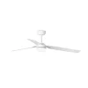 Ventilador de techo Faro Punt M Blanco Blanco Luz LED 130 cm