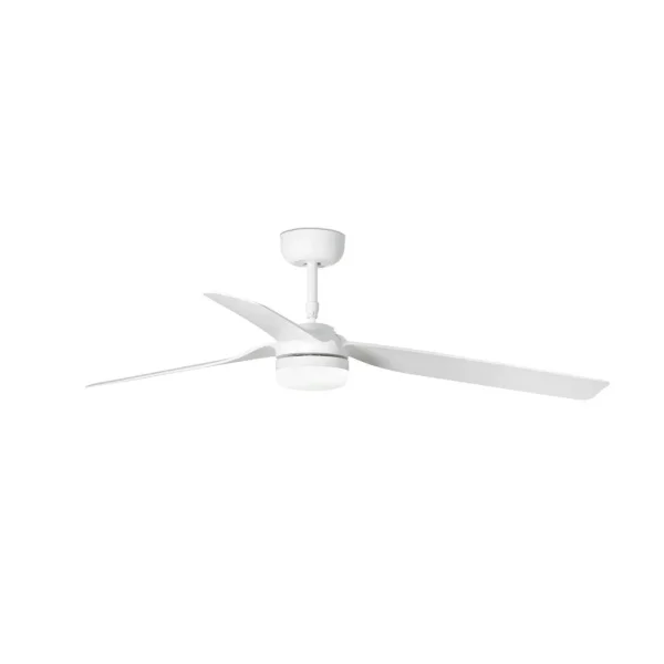 Ventilador de techo Faro Punt M Blanco Blanco Luz LED 130 cm