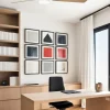 Ventilador de techo Faro Punt M Blanco Arce Luz LED 130 cm