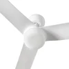 Ventilador de techo Faro Punt M Blanco Blanco Luz LED 130 cm