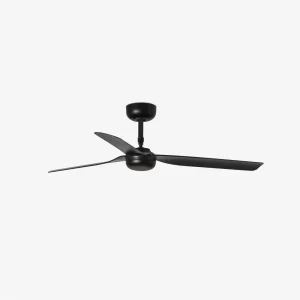 Ventilador de techo Faro Punt M Negro Negro Sin Luz 130 cm