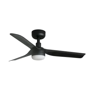 Ventilador de techo Faro Punt S Negro Negro Luz LED 90 cm