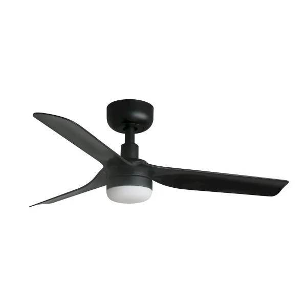 Ventilador de techo Faro Punt S Negro Negro Luz LED 90 cm