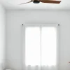 Ventilador de techo Faro Punt S Negro Nogal Sin Luz 90 cm