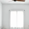 Ventilador de techo Faro Punt S Negro Nogal Sin Luz 90 cm