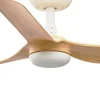 Ventilador de techo Faro Punt S Blanco Arce Sin Luz 90 cm